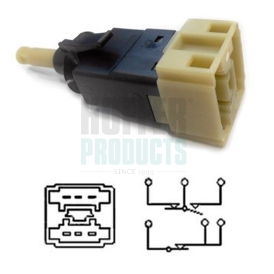 HOF3500065, Bremslichtschalter, HOFFER, 0015452109, 0015459509, 05101496AA, 0015453109, 05101496AB, 001545210928, 0015456409, 05101496AC, 05101496AD, 5101496AA, 5101496AD, A0015459509, A0015452109, K05101496AA, A001545210928, K05101496AB, A0015453109, K05101496AC, A0015456409, 001-40-11599, 0148990024, 02.42.269, 08018, 0911082, 1810206, 24595, 26585, 330532, 3500065, 35065