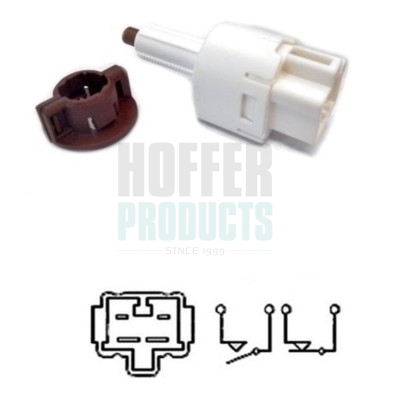 HOF3500071, Bremslichtschalter, HOFFER, 0000453454, 04710280, 3774073H10000, 4710280, 71742588, 8434009020, 093194931, 3774075H10000, 453454, 8434009040, 93194931, 8434019025, 8434049025, 8434049045, 8434069015, 8434069025, 0911122, 1810212, 24691, 29176, 30-148900000, 330723, 3500071, 35071, 37679, 411630069, 5.140084, 5.140084A2, 51569, 56465