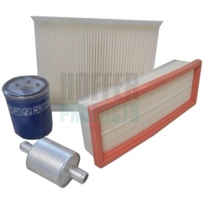 HOFFKFIA038, Filter Set, HOFFER, 00001109AC, 05650301, 11715849, 12582255, 1520831U00, 152089F60A, 1535505, 15400PLC003, 2630002751, 30A4000100, 4318092, 55192012, 6R0201511, 7711060721, 8943687270, 9271806, G6Y014302A, OJE1514302, PW510577, PZ49V0081051, SMD360935, YM12915035151, 00001109AE, 0649007, 1520831U0C, 15400PLC004, 1542777, 30866266, 46347171, 55230822