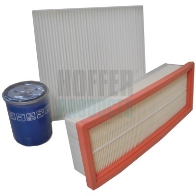 HOFFKFIA040, Filter Set, HOFFER, 00001109AC, 0051854923, 05650301, 11715849, 12582255, 1520831U00, 152089F60A, 1535505, 15400PLC003, 2630002751, 30A4000100, 4318092, 51854923, 8943687270, G6Y014302A, OJE1514302, PW510577, SMD360935, YM12915035151, 00001109AE, 0052126547, 0649007, 1520831U0C, 15400PLC004, 1542777, 30866266, 46347171, 52126547, 649014, 8944128150