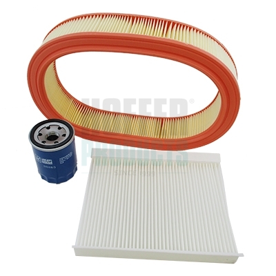 HOFFKFIA145, Filtr-sada, Filtr sada, HOFFER, 00001109AC, 05650301, 11715849, 12582255, 1520831U00, 152089F60A, 1535505, 15400PLC003, 2630002751, 30A4000100, 4318092, 55230822, 8943687270, G6Y014302A, OJE1514302, PW510577, SMD360935, YM12915035151, 00001109AE, 0649007, 1520831U0C, 15400PLC004, 1699522, 30866266, 46347171, 649014, 68093686AA, 8944128150, 90485456, JE1514302
