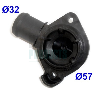 HOF93151, Coolant Flange, HOFFER, 030121121C, 032121110F, 032121121G, 032121121K, 30121121C, 001-10-16641, 03258, 03260, 05702, 109823, 11210291701, 116149, 15774, 26.8557R, 3306112, 354031, 4010177, 421850040, 460073, 54381, 725155, 75664, 756752, 80155, 8193151, 90553, 93151, A4252238, CA020104A2, CF-0132