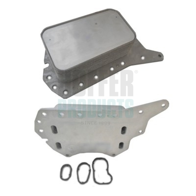 HOF8095161, Olejový chladič, motorový olej, Chladič oleje, HOFFER, 04423048, 152081926R, 2130500QAE, 6000616620, 095517861, 152085948R, 6221800011, 4423048, A6000616620, 95517861, A6221800011, 016877, 135105, 22667, 22858, 28/2640, 31337, 31SKV306, 33003638, 340107, 350300005900, 354144, 381590146, 39063, 590161, 702315, 7.09269.55, 751799, 80817, 8095161