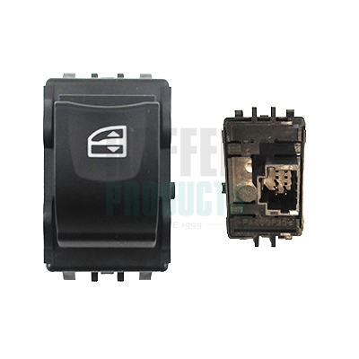 HOF2106182, Switch, window regulator, HOFFER, 254010003R, 809600004R, 809600018R, 809600750R, 000051180010, 0916954, 2106182, 26182, 37SKV447, 462060196, 5.145189A2, CWR71035, EWS-RE-041, R7339104, SWR71035.0, V46-73-0108, CWR71035AS, CWR71035GS, CWR71035KS
