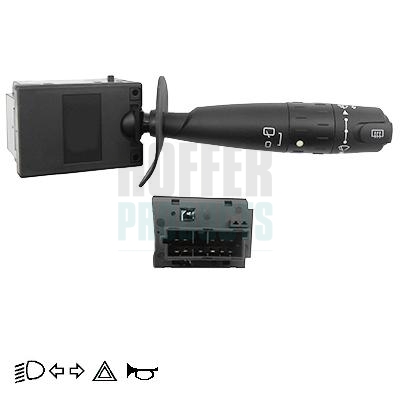 HOF2103736, Steering Column Switch, HOFFER, 1002186, 8AA038, 2103736, 23736, 430361, 461800308, CCD3736