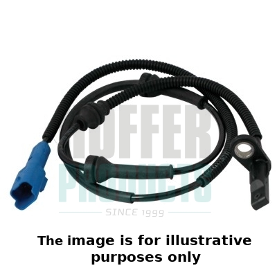HOF8290207E, Sensor, wheel speed, HOFFER, 00004545E4, 03637200, 60886, 00004545J5, 3637200, 00004545J9, 0096550678, 0096654555, 1635506480, 4545J5, 4545E4, 4545J9, 96654555, 9665455580, 96550678, 9655067880, 058546B, 06-S549, 06SKV384, 0900201, 0986594597, 102248, 11-148000011, 131549, 172100086010, 1960025, 21.0025, 21075, 22569, 24071151783
