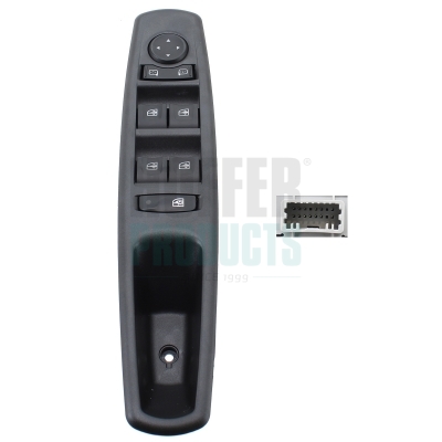 HOF2106438, Spínač, zvedací zařízení oken, Ostatní elektro díly, HOFFER, 809610016R, 0916956, 145255, 2106438, 26438, 37SKV180, 462060464, 50073040BN, 5.145440, 53/4288, CWR71040, EWS-RE-072, R7339121, RN424WS04, SWR71040.0, V46-73-0093, 50073140BN, 5.145440A2, CWR71040AS, SWR71041.0, CWR71040GS, CWR71040KS, CWR71041, CWR71041AS, CWR71041GS, CWR71041KS