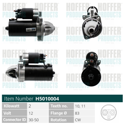 HOFH5010004, Starter, HOFFER, 0041518901, 0041519201, 0041519701, 0051511301, 0051516601, 0051517401, 41518901, 41519201, 41519701, 51511301, 51516601, A0041518901, A0041519201, A0041519701, A0051511301, A0051516601, A0051517401, A41518901, A41519201, A41519701, A51511301, A51516601, 0001109014, 063521092500, 101044, 11.139.435, 111851, 12171, 191851, 20401392BN
