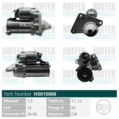 HOFH5015008, Anlasser, Starter, HOFFER, 0000580228, 02T911023Q, 28100-YV020, 3110073J00, 71794297, 9031303, M000T22471, 00005802AA, 90313032, M000T22472, 00005802EG, M000T22473, 00005802Z8, M0T22471, 00005802Z9, M0T22472, 00005802ZB, M0T22473, 5645100680, MO00T22471, 5802AA, MO00T22472, 5802EG, MO00T22473, 5802Z8, MOT22471, 5802Z9, MOT22472, 5802ZB, MOT22473