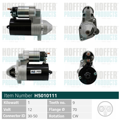 HOFH5010111, Starter, HOFFER, 0001477V006, 0051513801, 0021845V001, 0051516601, 51513801, Q0001477V006000000, 6601510101, A0051513801, A0051516601, A51513801, A6601510101, AQ0001477V006, Q0001477V006, 0001106014, 063521060140, 063721202010, 101044, 114051, 201009, 20401491BN, 220177R, 253077, 2S0062, 325045092, 3356, 42017260, 471280175, 48964, 5010111, 550.509.102.000