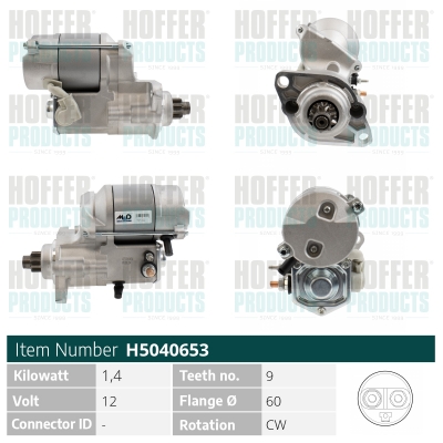 HOFH5040653, Starter, HOFFER, 96JV-11001-AB, 96JV-11001-AC, AJ83990, LCA1850AB, LCA1850CA, 021268, 063280064010, 0986UR1980, 11090186, 12255, 17714, 17714N, 20130020, 221240A, 2280005090, 254041, 254434, 2S0458, 314046092, 460365, 471281034, 5040653, 8EA012140461, 9941, A73360, CST40252, DRS0138, H5040653, LRS02369, RE83610N