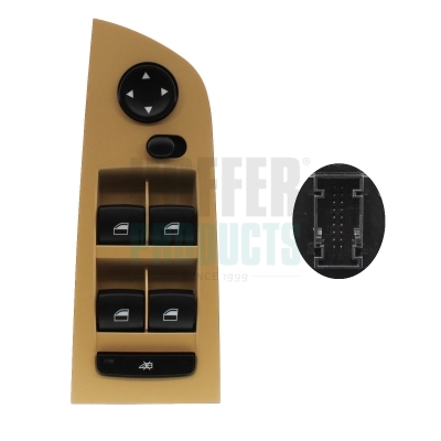 HOF2106829, Spínač, zvedací zařízení oken, Ostatní elektro díly, HOFFER, 61316948628, 61316948630, 61319132131, 61319132133, 61319217329, 61319217331, 0916699, 2106829, 2443C0066, 26265, 26829, 37SKV039, 462060767, 50094120BN, 503758, 5.145823, 5.145823A2, 53/4335, B7358112, BM024WS34, CWR75020AS, EWS-BM-002, SWR75021.0, V20-73-0052, WG1963699, 0916968, 37SKV040, 41832, B7358127, CWR75021