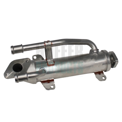 HOF7518970, Cooler, exhaust gas recirculation, HOFFER, 03G131513L, 302004, 332120155, 7518970, 790572D, 83.1231, 88970, A100123, CRG73031, EGR531N, SRG73031, V10-63-0115, CRG73031AS, SRG73031.0, CRG73031GS, SRG73031.1, CRG73031KS, SRG73031.7