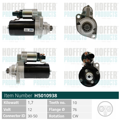 HOFH5010938, Startér, Startér, HOFFER, 02Z911023L, 02Z911023LX, 0001123026, 020489, 040018036, 106943, 11090266, 19087OS, 20401630, 21228, 255142, 256656, 300928102, 311413102, 3117037, 331716, 3712, 471280565, 5010938, 50202104, 6010036, 8214387, AEX1074, DRS1153, H5010938, LRS03980, PRSE400, REC6010036, S0639, S100387