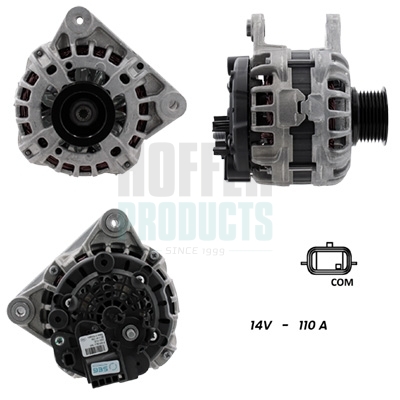 HOFH55101415G, Alternator, HOFFER, 7711368683, 8200538817, 8200623231, 8200623231A, 8200718724, 001023450, 011911, 063732054010, 0986083980, 115653, 12090267, 14201230, 200275, 2015450, 20179054, 209097R, 210700, 2303291102, 24030N, 285642, 32081080, 4675, 471290894, 4G1028, 55101415G, 553230RI, 57565, 575.908.110.000, 831025024, 8EL011713-141