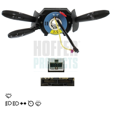 HOF21031907, Spínač řízení, Ostatní elektro díly, HOFFER, 735657760, 735674706, 21031907, 231907, 431511, 461801317