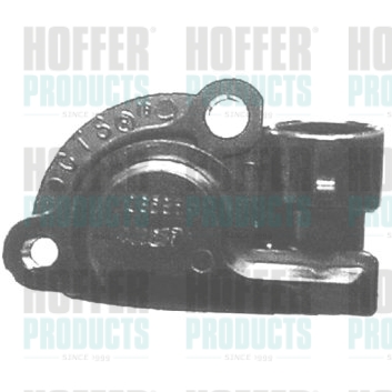 HOF7513007, Sensor, Drosselklappenstellung, HOFFER, 017080671, 17080671, 17087653, 8171066810, 017087653, 17080681, 17097102, 17106681, 8171124040, 017106681, 17103174, 93740914, 05743962, 94580175, 0825482, 17111815, 0825483, 17112404, 0825484, 17112679, 094580175, 17112688, 17113070, 25178872, 5743962, 825482, 825483, 825484, 0904003, 1215400200