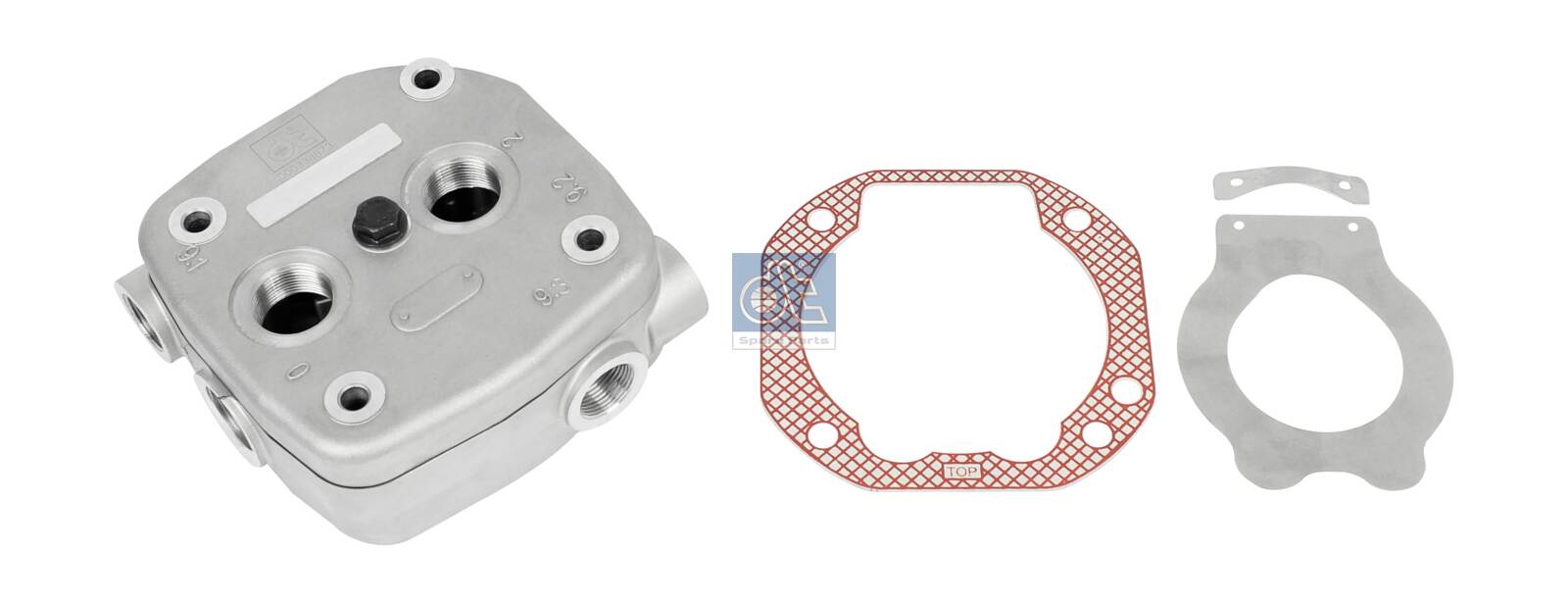 3.75025, Hlava válce, vzduchový kompresor, Hlava válců kompr., DT Spare Parts, 51.54114.6070, 51.54114.6073, 01.1300.280, 05.15.012, 094.359, 186197, 4121008052, 78462, TT01.34.027, 21130073, 4121008062, WSK.118, 4121008012, DT3.75025, 4121008032, 51541146070, 51541146073, 515411460731