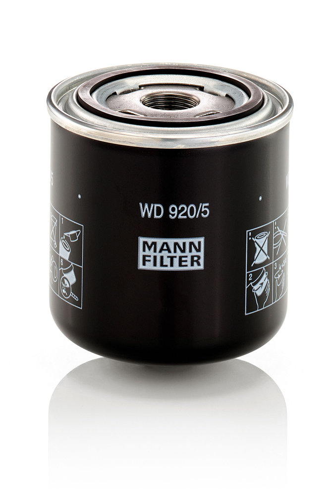 Filter, operating hydraulics - WD 920/5 MANN-FILTER | K MOTORSHOP