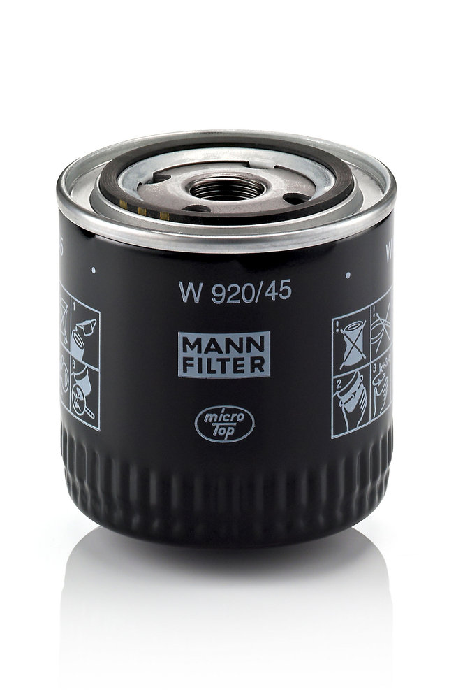 Oil Filter - W 920/45 MANN-FILTER - 3652061, 9U2J-6731-AA, AJ04-14 