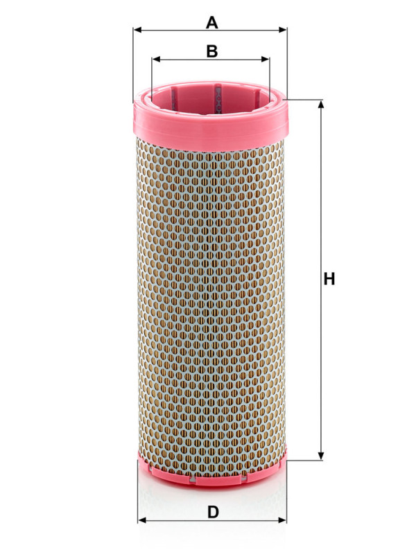 Secondary Air Filter - CF 17 007 MANN-FILTER - 1335681, 1869991, 1. ...