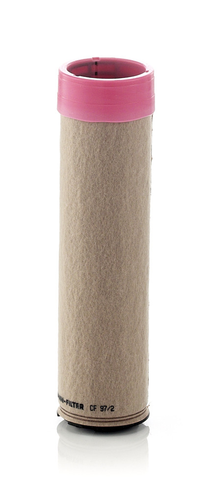 CF 97/2, Secondary Air Filter, MANN-FILTER, 001602166.0, 006000456F1, 11711495, 119005-12571, 11900512571, 11M820110, 133721A1, 140-2334, 17744-02100-71, 2127379K1, 30502111120, 32/917302, 40049446, 44509037, 47400025, 60026310, JXRE68049, 129005-12571, 1402337, 14519262, 17744-U2100-71, 37A-01-11730, 4326841, 84354579, A213938, R2401-42280, RE68049, 3EB0234790, 43926781, CEA213938