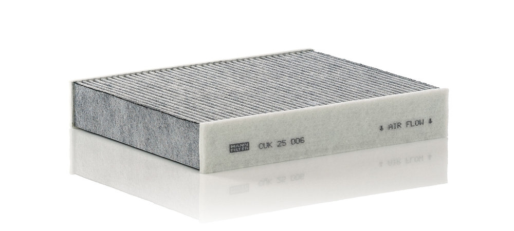 CUK 25 006, Filtr, vzduch v interiéru, Filtr kabin., MANN-FILTER, 991.573.623.00, 9P1819631, 1612918580, 17566K, 1987435567, 38944663, 44663, 4619-ACC, 49489655, 628, 715753, ADV182538, AHC373, ALC-6360, CFP11472, E3940LB, EC667, EKR7341, FCA-10295C, FK276, HB391C, HBA254C, MS-6452C, QFC0415, 1612918680, 50014619, 80004549, E3940LC, 1684673580, CC1459