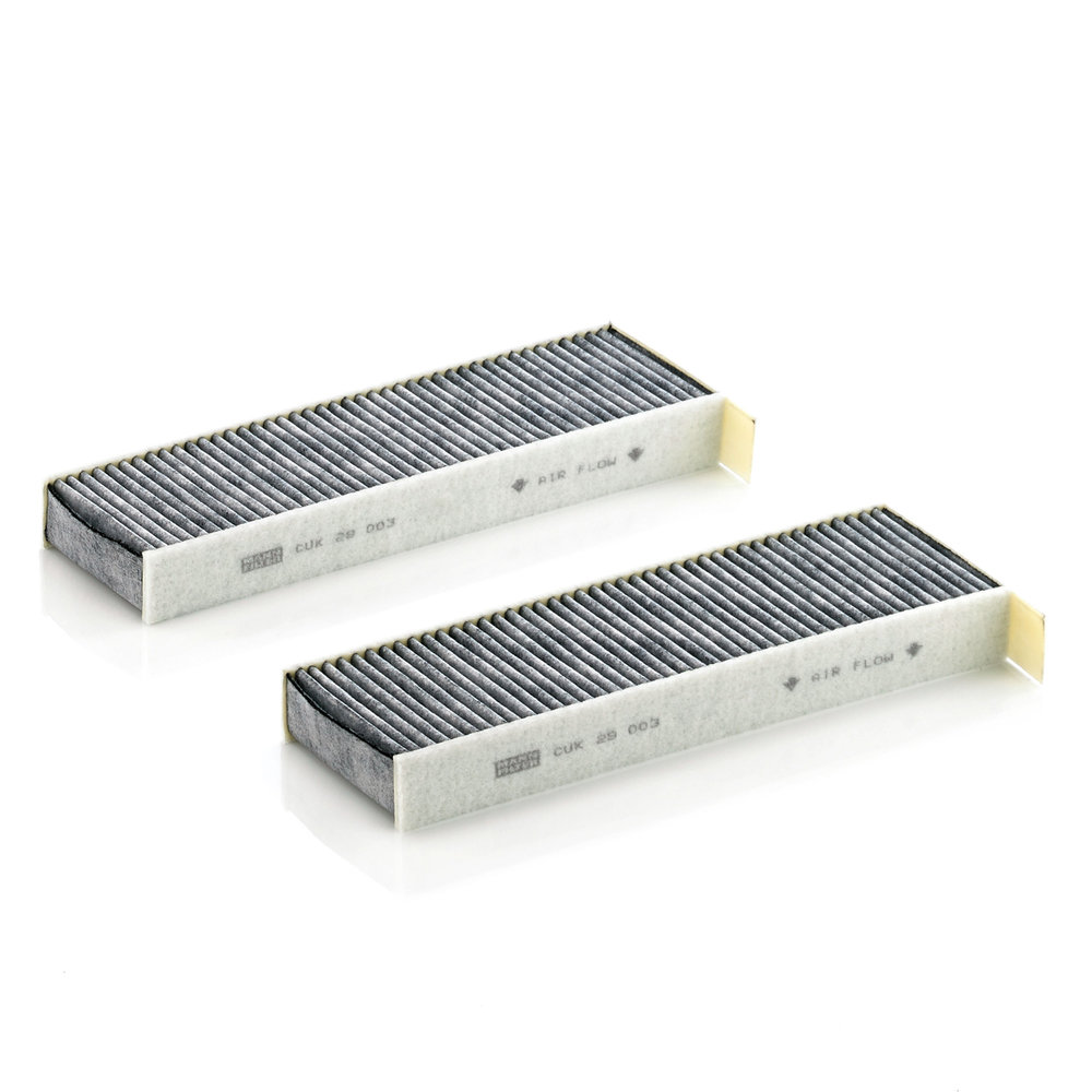 CUK 29 003-2, Filter, Innenraumluft, MANN-FILTER, 3638979, 6000655015, 6447XG, 87139-YZZ91, 6447XF, 647993, 95525903, 9801448180, SU001-A6185, A22100800, SU001-B1640, SU001-B3559, 0986628510, 11-123200010, 1609998880, 17449K-X2, 21-CI-CI00, 29220, 350208066550, 4286-ACC, 54.172.00, 554, 62929220, 657, 67302, 715555, 80000615, 8671018932, A22101500, ACE204-2