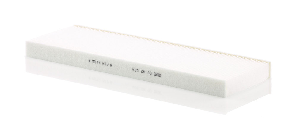 CU 45 004, Filter, cabin air, MANN-FILTER, 2095029, 1.23042, 173019, 1987435140, 49413550, 4947-AC, 53.509.00, AF56038, AH833, CUK45004, E4953LI, ELR7539, HB441, HC7377, K9208, LA1683, MS-6551, P959996, SC60140, 1.52650, 50014947, CP1554, FP45004, LA1789