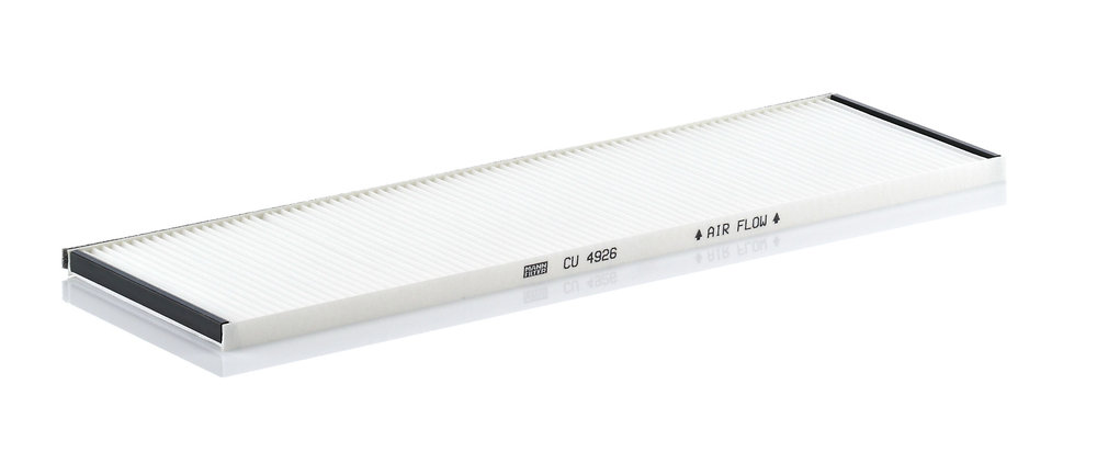 CU 4926, Filtr, vzduch v interiéru, Filtr kabin.MANN, MANN-FILTER, 0018354947, 36.77910-0043, 0018355547, 36.77910-6007, 36.77910-6013, A0018354947, 83.77972-0608, A0018355547, 010.649-00A, 030787111, 047, 1101194, 1535100, 1987431207, 31-30-0002, 31321, 3.82007, 53.447.00, 716056, 80001579, 830125N, AC4913, AF55718, AH316, CF11128, E1923LI, E618, FP4926, HC7126, HF6144