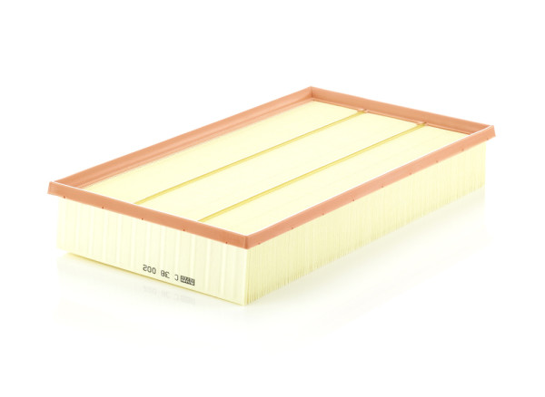 C 38 002, Vzduchový filtr, Filtr vzduch., MANN-FILTER, 3Q0129620, 101337, 1123210045, 18718, 30.661.00, 585596, 60452, A1878, A2841, ADV182269, AP139/8, CA12294, DP1110.10.0802, E1306L, EAF934, ELP9467, F026400515, FAF-10735, HP2347, K7096, LVFA1594, LX4077, MA3450, MD-8842, P759, PA265, PA3361, PA7879, QFA1123, S3661A