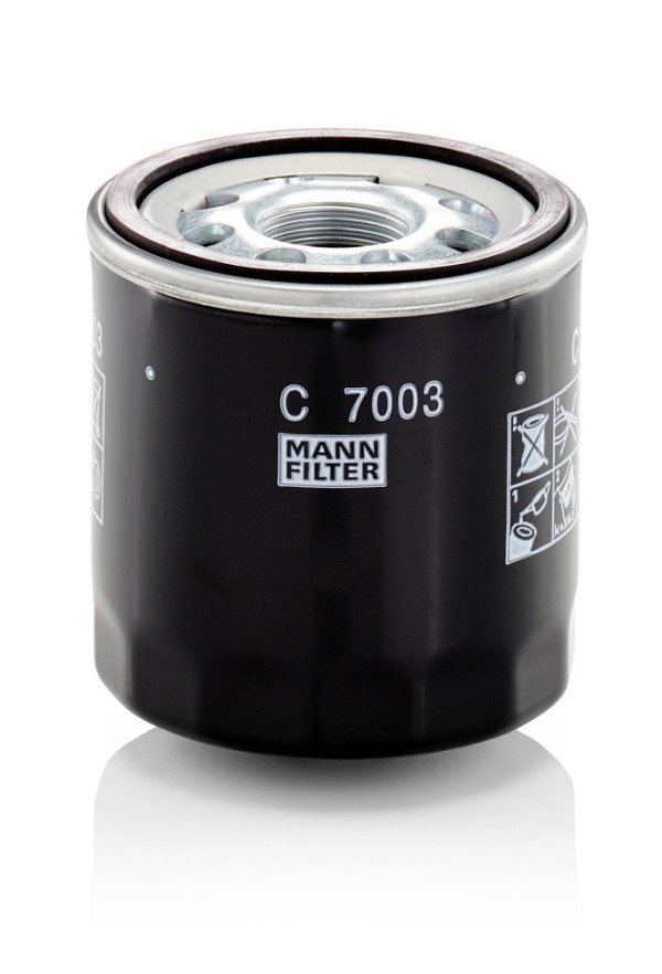 Filter, venting (fuel tank) - C 7003 MANN-FILTER - H102WL, ZP3076