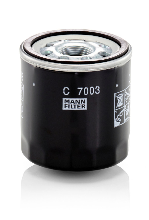 C 7003, Filter, Entlüftung (Kraftstofftank), MANN-FILTER, 20602500, 32002500, 36073900, V20602500, V36073900, FS707, H102WL, SBL23007/1, ZP3076, SA12619, SBL88034, SA12649