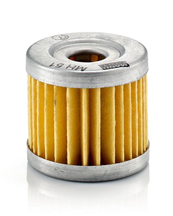 MH 51, Oil Filter, MANN-FILTER, 16510-05240, 16510-05240-000, HF131, KN-131, MD-787, ML301, OX406, WL10339, X327