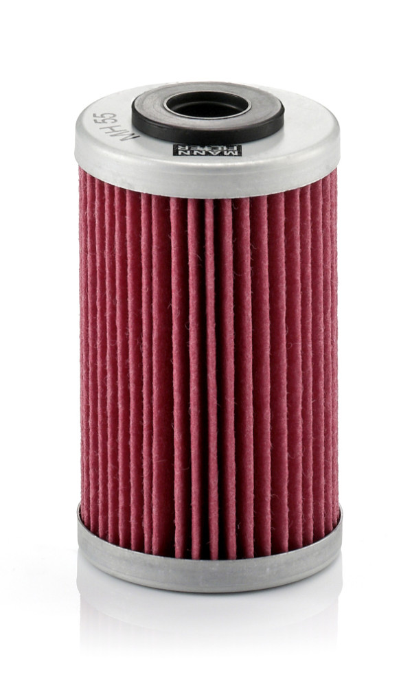 MH 55, Oil Filter, MANN-FILTER, 58038005000, 58038005100, 58038005101, 25.554.00, AS2110, HF155, KN-155, OX115, PL83, X320, OX1248