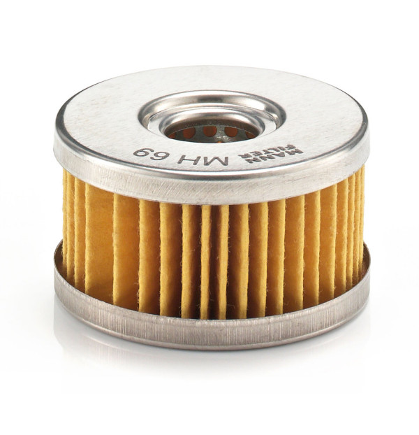 MH 69, Olejový filtr, Filtr olej., MANN-FILTER, 16510-38240, 16510-38240-000, 96.108.36/10, CH8275, CY-015, HF136, KN-136, OX408, X319