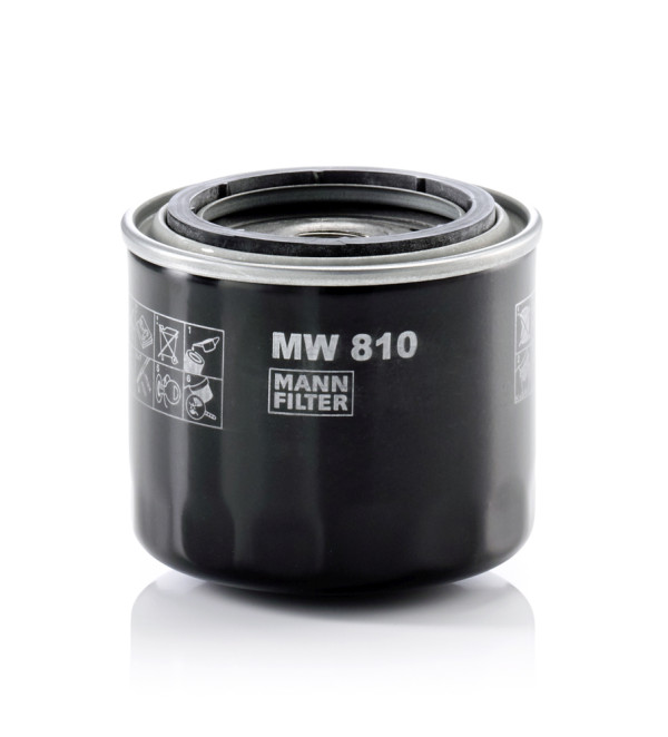 Oil Filter - MW 810 MANN-FILTER - 15410679013, 15410M67003, 15410MB0003