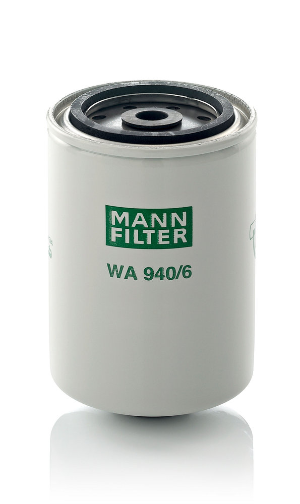 WA 940/6, Kühlmittelfilter, MANN-FILTER, 1901776, 49268, 4734562, 1534610, 24072, 29.001.00, 4173-CS, 7.60100, BW5138, CSM6500, CW752, DA990, ELO8000, F026404009, FT4859, H13WF12, LFW4744, O001, P552072, PR3304, RA148, S8410AR, SP-1101, SW1618, W17557, WF1, WF2069, WGW2073, ZP545S, 24073