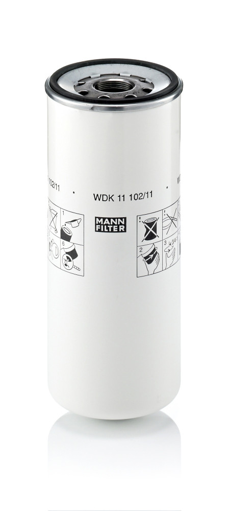 Kraftstofffilter - WDK 11 102/11 MANN-FILTER - 20405160, 20875672, 5221145173