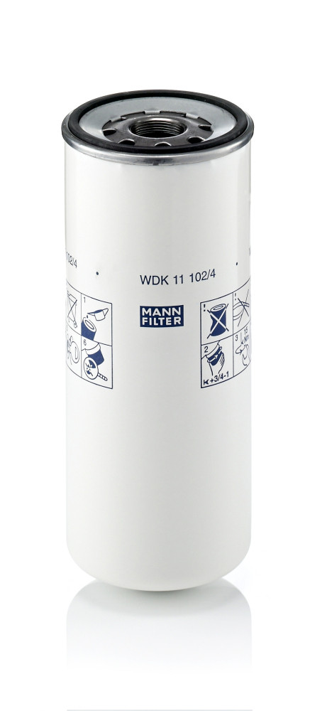 Kraftstofffilter - WDK 11 102/4 MANN-FILTER - 1117050-81DF, 2C46-9176-AA, AP-00056080/A8