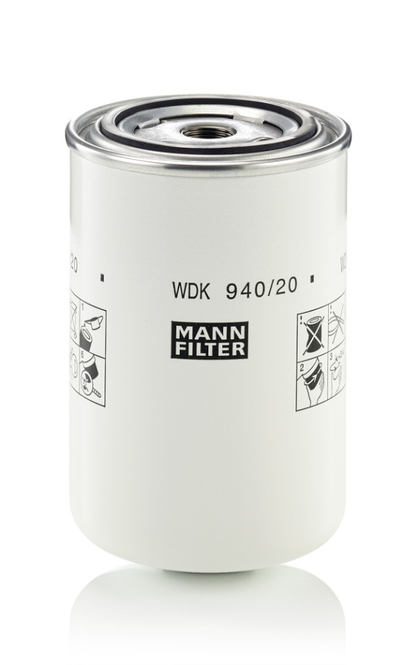 Kraftstofffilter - WDK 940/20 MANN-FILTER - 04131531, 103943, 440-6212