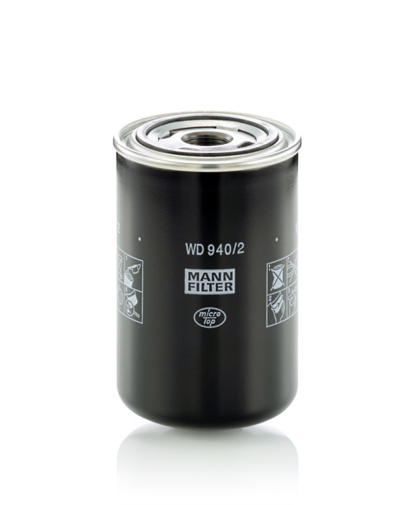 WD 940/2, Oil Filter, MANN-FILTER, 00.05070-5704, 0.0150.591.4, 1043939M1, 2483998, 3I-1245, 4739-5819, 47943212, 5000816001, 501771D1, 7437000192, 82430832, 93568285, AN202482, 1051689M1, 657368, 7395-819, 81.33118-0007, 998437R91, 9L-9054, BN09202, RE17380, 9L-9200, RE34040, 001111, 0501203017, 1534788, 155-910, 201508, 34083, 35292358