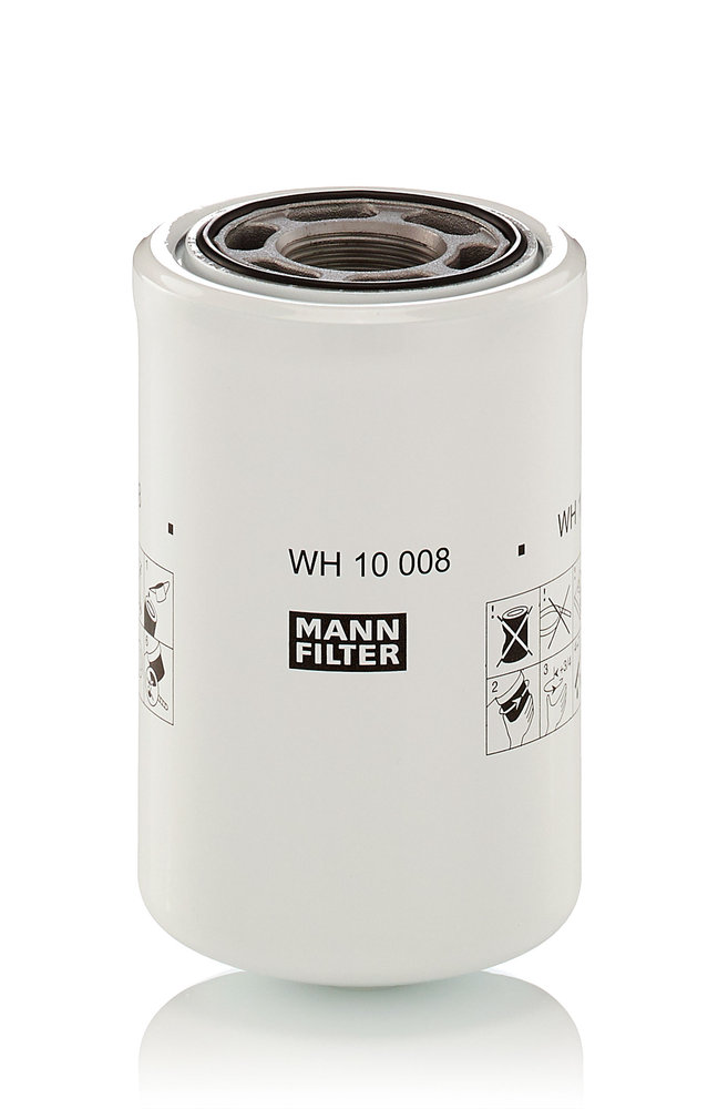 WH 10 008, Hydraulikfilter, Automatikgetriebe, MANN-FILTER, AL156624, AL156625, AL221066, RE55801, 1535376, 57221, BT8904MPG, HC-76200, HF35339, HY820W, LFH7221, P765352, SH66195, SO8438HT, SPH12536/1, BT9398-MPG, SO8439HT, SPH9646/1