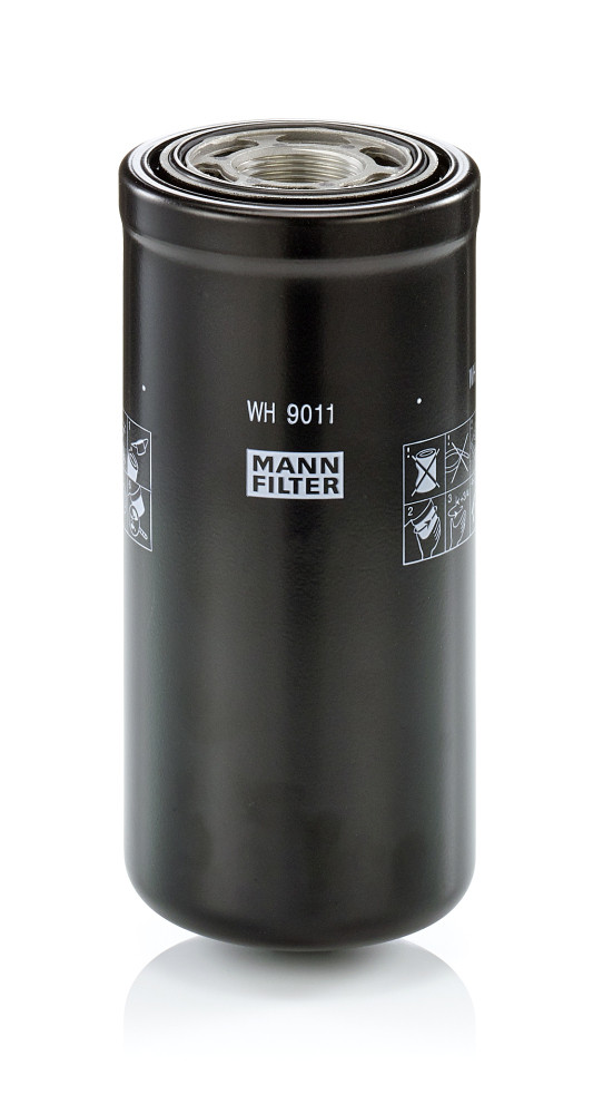 WH 9011, Filter, operating hydraulics, MANN-FILTER, 5083046, 84237580, 920019190, BT8848-MPG, P764367, SH66235, SPH12544