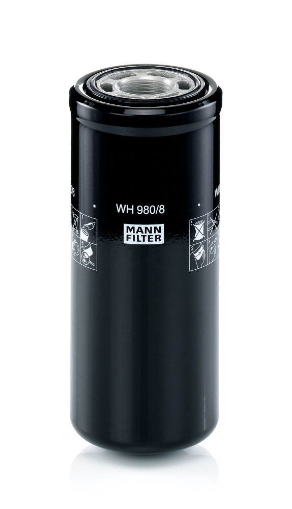 Hydraulický filtr, automatická převodovka - WH 980/8 MANN-FILTER - 102-2822, 136641, 1511138