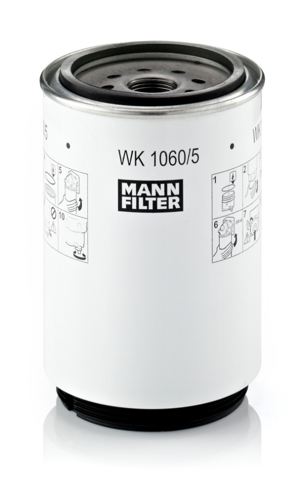 Kraftstofffilter - WK 1060/5 X MANN-FILTER - 000773314.0, 10044302, 11110348