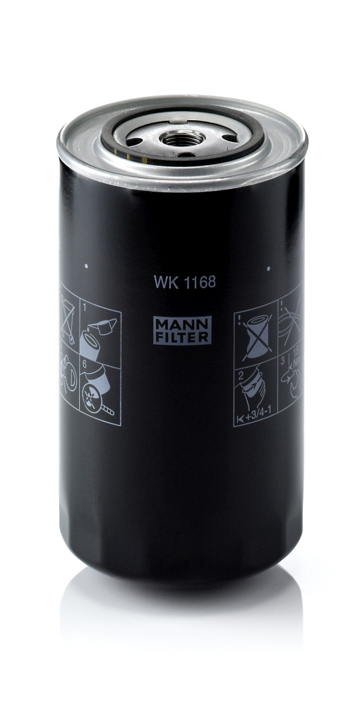 Kraftstofffilter - WK 1168 MANN-FILTER - 1901605, 1909103, 4531702
