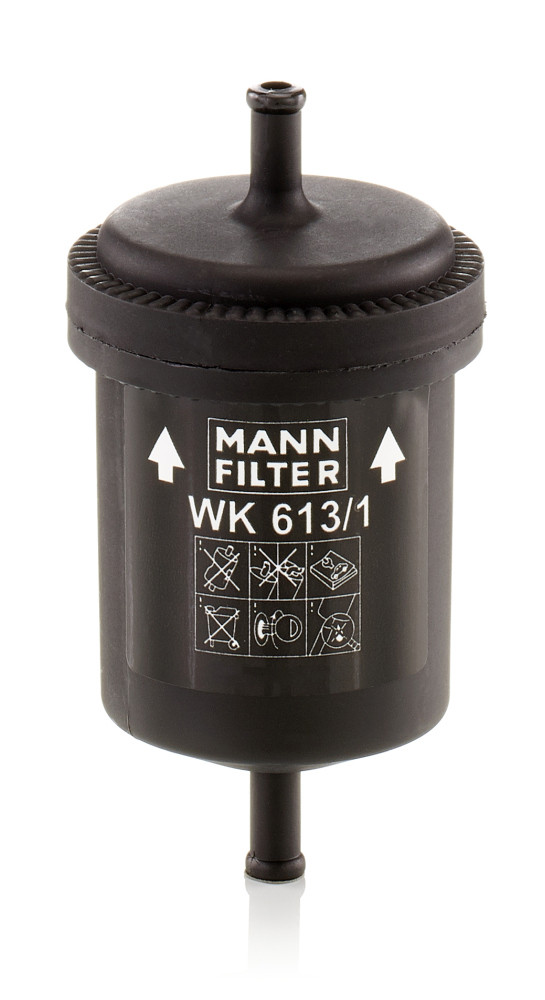 WK 613/1, Palivový filtr, Filtr paliv.MANN, MANN-FILTER, 71711048, 71736101, 7585348, 7606404, 7719390, 0450902151, 153071760195, 31.512.00, 4051, 587009, 61043, 62002, 6719, 7790051, 8660004896, AG-6022, ALG-319, B31, DP1110130182, E145056, E512, EFF032, ELE6004, F57703, FB101, FD2303, FF0095, FF-032, FI6123/1, FIG7032