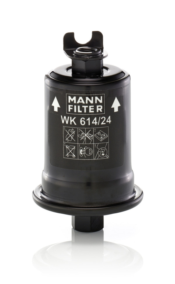 Palivový filtr - WK 614/24 X MANN-FILTER - 23300-11150, 23300-87729, 31910-28300