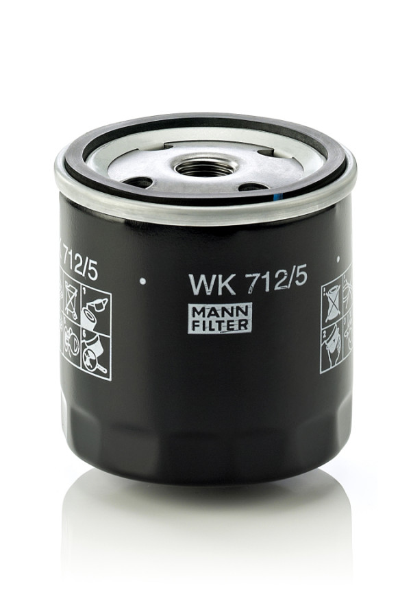 Palivový filtr - WK 712/5 MANN-FILTER - 0004700692, 2002095, 21503765